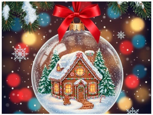 Christmas Ornaments Jigsaw Puzzles thumbnail