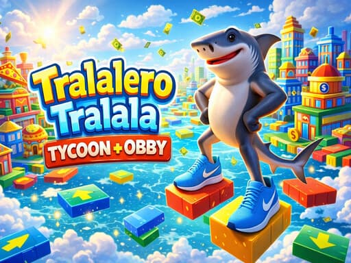 tralalero tralala Tycoon + Obby thumbnail